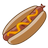 Hot Dog With Mustard