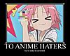 To Anime haters
